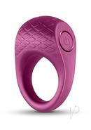 Seduction Levi Rechargeable Silicone Cock Ring - Red