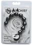 Sex And Mischief Silicone Anal Beads - Black